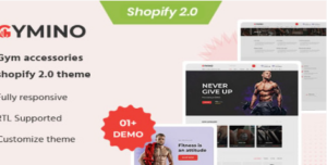 Gymino - Gym Accessories & Equipment Shopify Theme