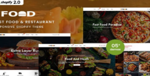 FFood - Fast Food & Restaurant Shopify 2.0 Theme