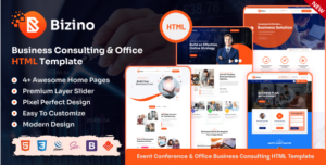Bizino - Business & IT Service HTML Template