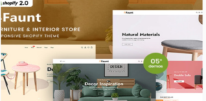 Faunt - Furniture & Interior Shopify 2.0 Theme