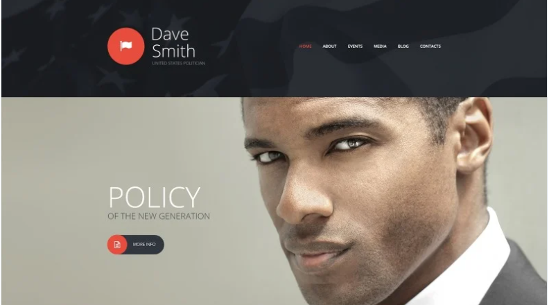 Politics Joomla Template
