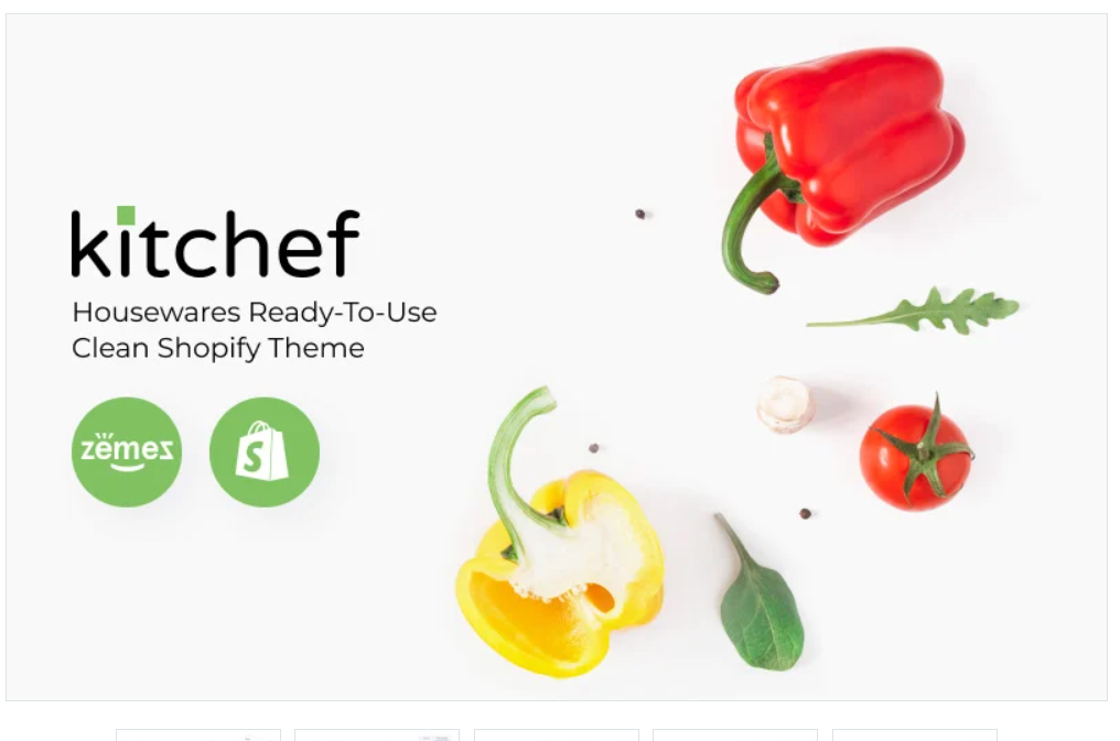 Kitchef - Housewares Ready-To-Use Clean Shopify Theme