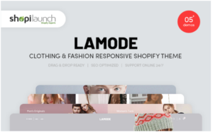 Lamode - Clothing & Fashion Responsive Shopify Theme