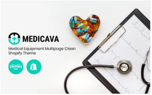 Medicava - Medical Equipment Multipage Clean Shopify Theme