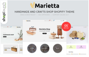 Marietta - Handmade & Crafts Shopify Theme