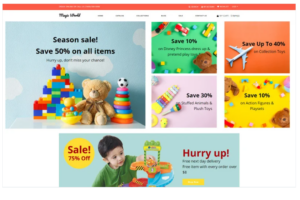 Magic World - Toys Store Clean Shopify Theme