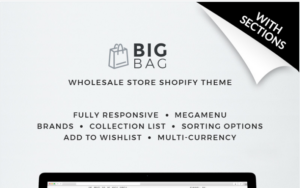Big Bag - Wholesale Store Shopify Theme