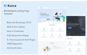 Kucra - Bootstrap 5 Landing Page Template