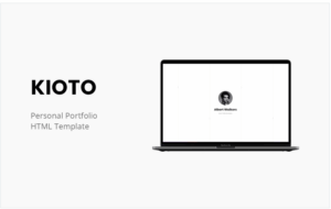Kioto - Premium Personal Portfolio Template