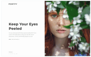 Portfy - Creative Elementor WordPres Landing Page Template