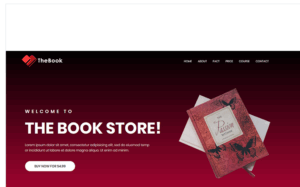 TheBook - HTML5 Book, Writer & Author Template Landing Page Template