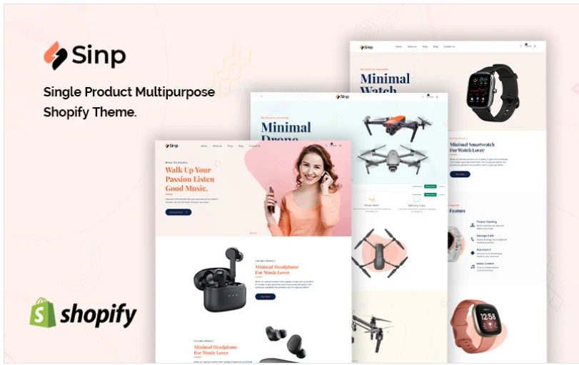 Sinp - Single Product Multipurpose Shopify Theme