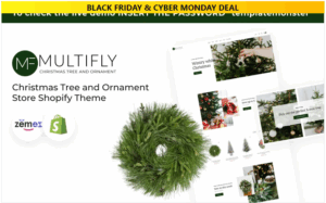 Multifly Christmas Tree and Ornament Store Shopify Theme