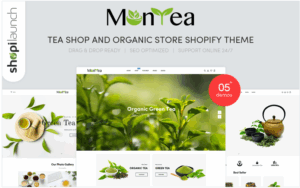 Montea - Tea Shop And Organic Store Responsive Shopify Theme