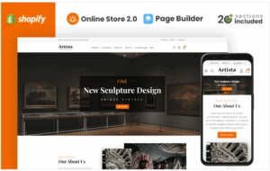 Artista - Art Gallery Store Shopify Theme