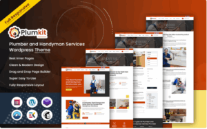 Plumkit - Plumber and Handyman Services WordPress Theme