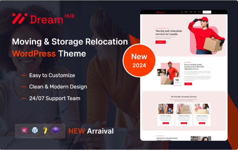 Moving & Storage Relocation WordPress Theme