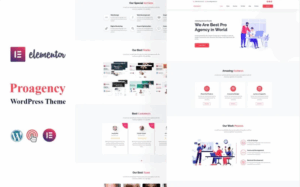 Proagency Creative Agency IT Elementor WordPress Theme