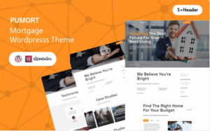 Pumort - Mortgage Wordpress Theme WordPress Theme