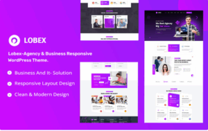 Lobex - Agency and Business Responsive WordPress Theme