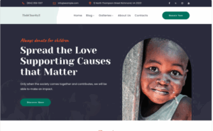 TishCharity2 - Charity WordPress Theme