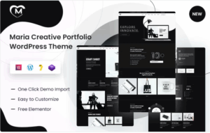 Maria - Creative Portfolio WordPress Theme