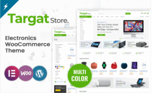 Targat - Electronics and Mega Shop Elementor WooCommerce Theme