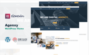 Agenxy Creative Agency IT Elementor WordPress Theme