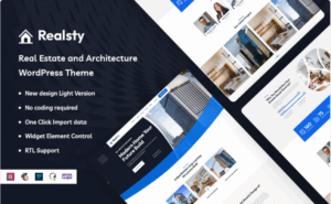 Realsty - Real Estate and Architecture WordPress Theme