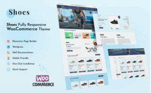 Shoes - Shoe Store Elementor WordPress Theme WooCommerce Theme