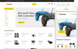 Sinrato - Digital, Electronics Store WooCommerce Theme