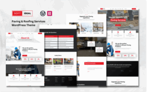 Soft Ideal Paving Sevices WordPress Theme