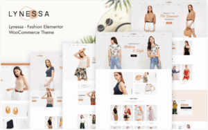 Lynessa - Fashion Elementor WooCommerce Theme