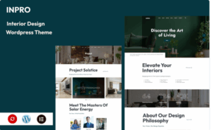 Inpro - Interior Design Wordpress Theme WordPress Theme