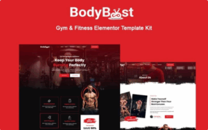 Bodyboost - Gym & Fitness Elementor Kit