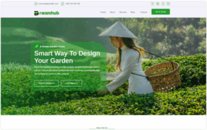Gardening and Landscaping WordPress Theme