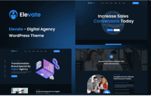 Elevate - Digital Agency WordPress Theme