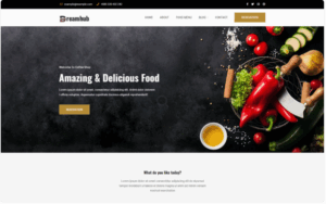 DreamHub – Restaurant WordPress Theme
