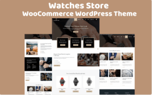Watches Store WooCommerce Elementor WordPress Theme