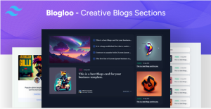 Blogloo - Blog & News Tailwindcss Template