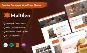 Multilen - Psychology Counseling Business Company WordPress Theme