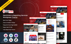 Elektree - Electrician & Repairing WordPress Theme
