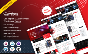 Carkit - Car Repair & Auto Services WordPress Theme