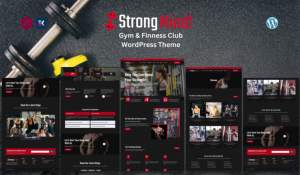 Strong Mind - Gym & Fitness Club WordPress Theme
