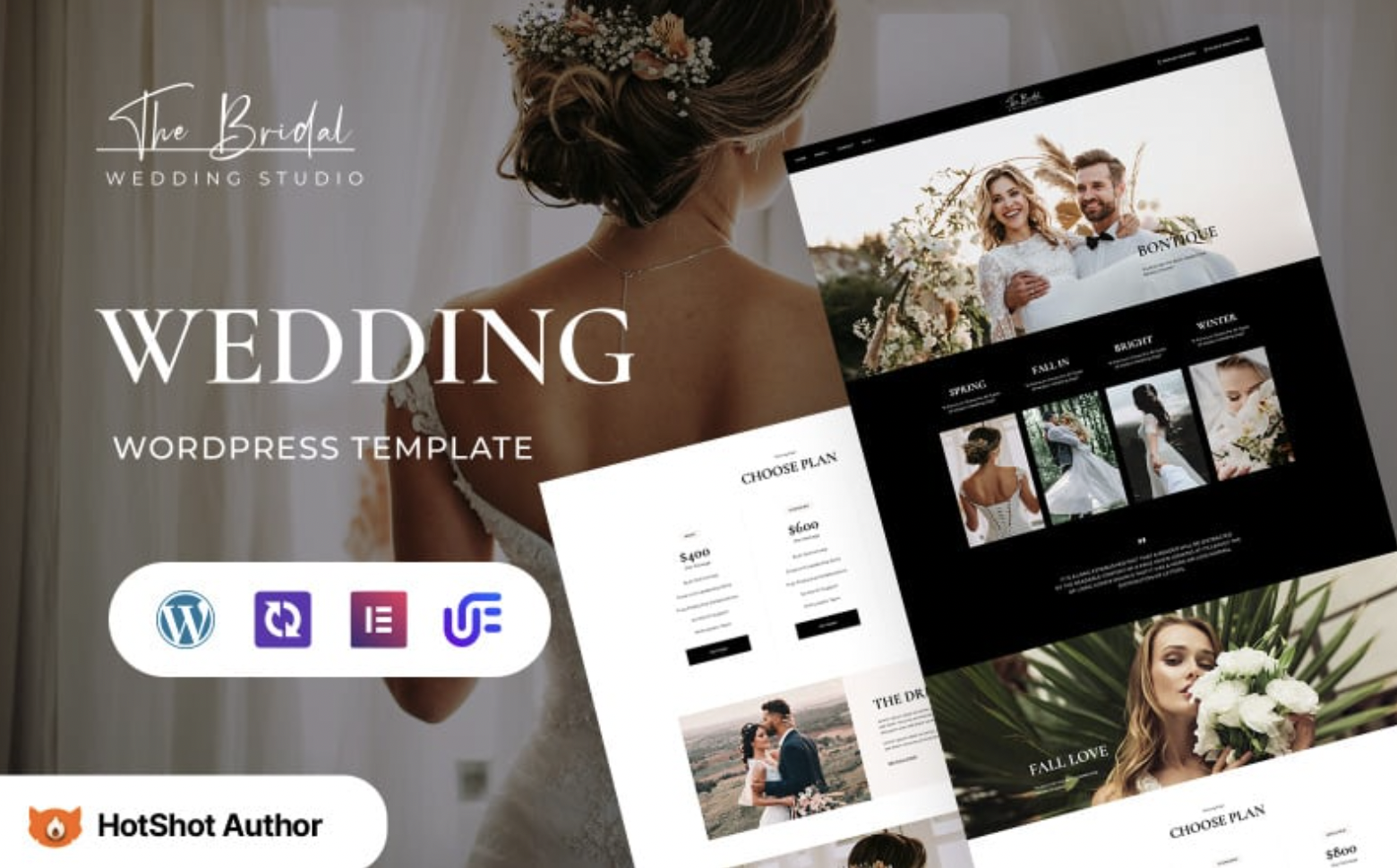 The Bridal - Wedding Studio WordPress Elementor Theme WordPress Theme 1 The Bridal - Wedding Studio WordPress Elementor Theme WordPress Theme