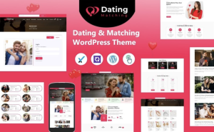 Online Dating and Community WordPress Theme