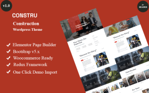 Constru - Construction Wordpress Theme WordPress Theme