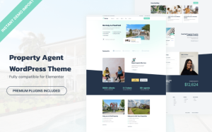 Homy - Property Agent WordPress Theme