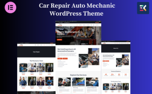 Car Repair Auto Mechanic WordPress Theme