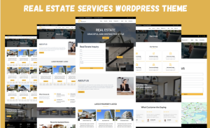 Real Estate Services & Agent WordPress Theme